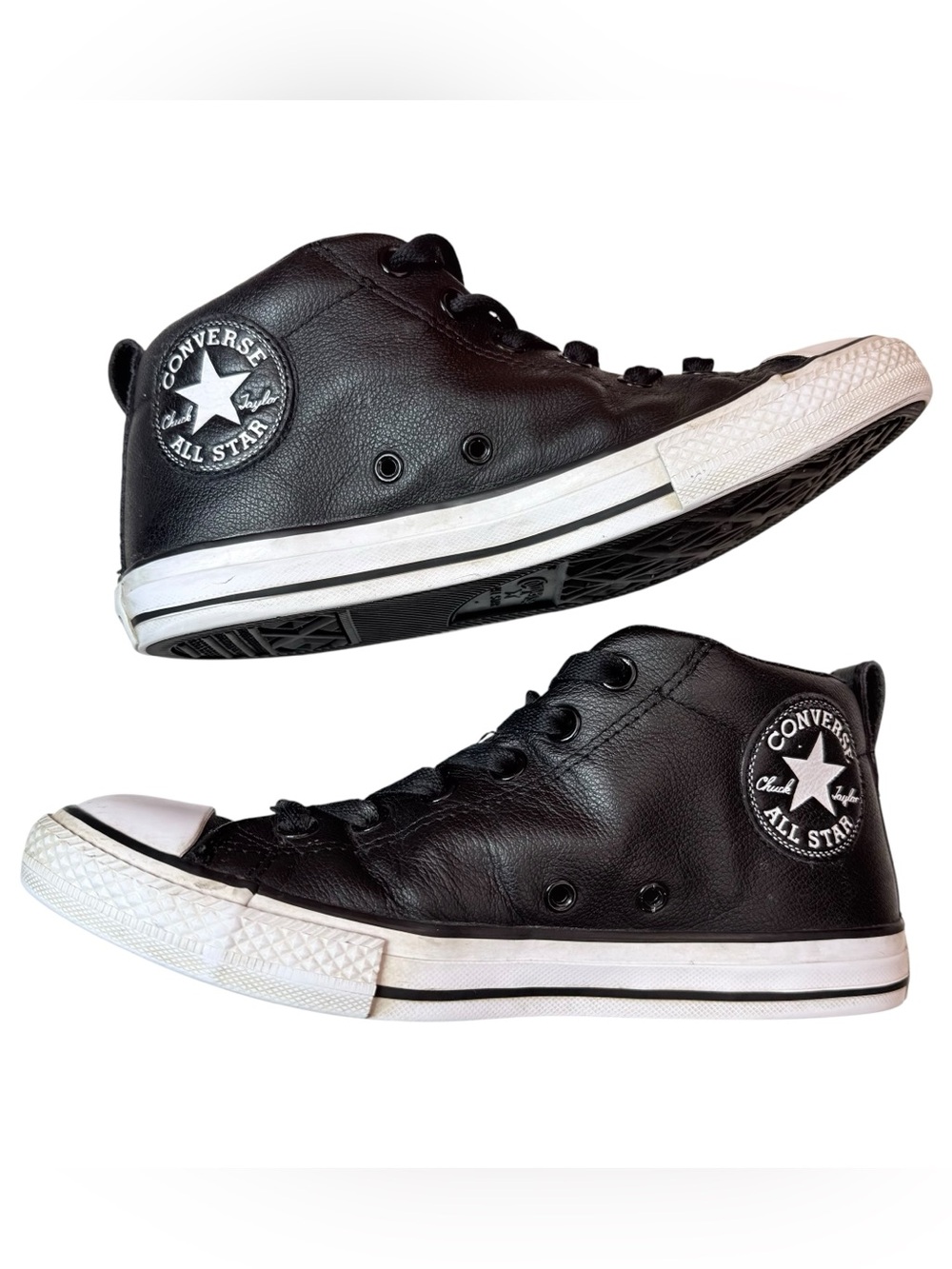 Converse Chuck Taylor All Star Leather High Tops Junior 5 EU 37.5